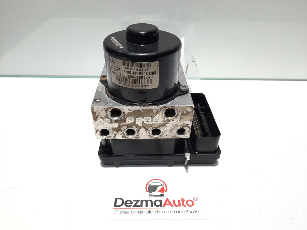 Unitate ABS, Mercedes Clasa C (W203) [Fabr 2000-2007] 2.2 cdi, OM611962, A0034319412, A2095450232 (id:200910)