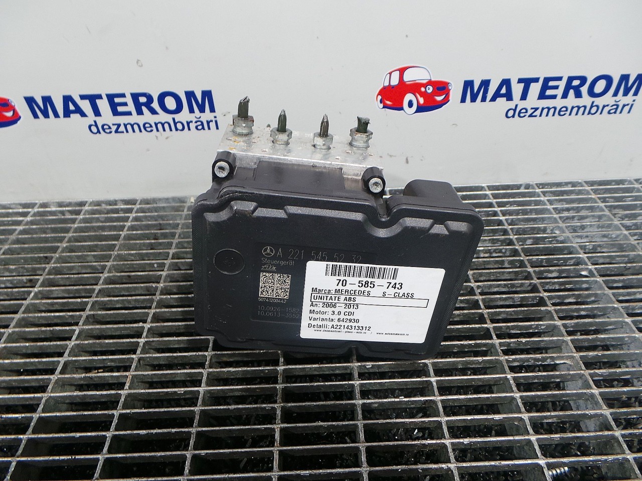 UNITATE ABS MERCEDES S-CLASS 3.0 CDI - (2006 2013)