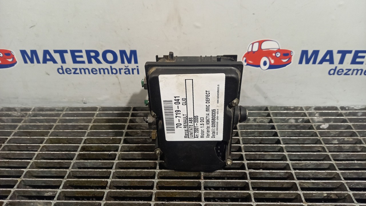 UNITATE ABS RENAULT CLIO CLIO 1.5 DCI - (2001 2005)