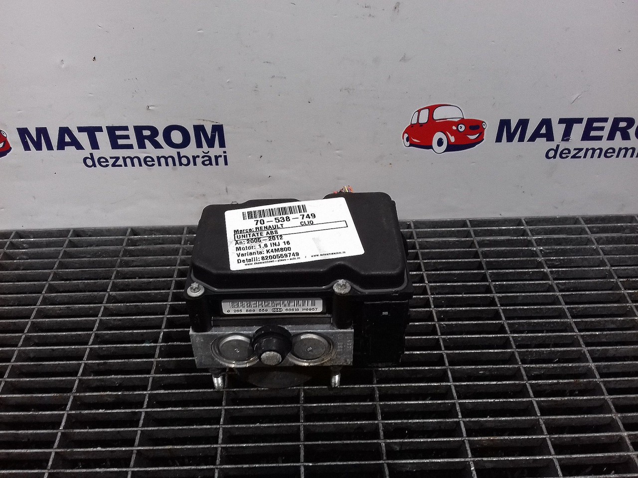 UNITATE ABS RENAULT CLIO CLIO 1.6 INJ 16V - (2005 2012)