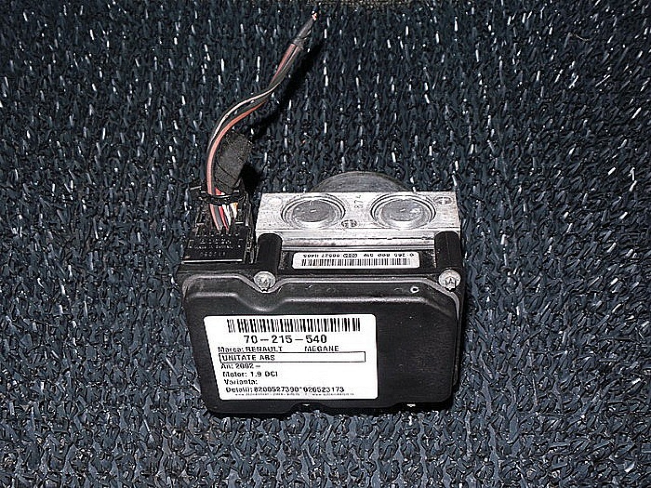 UNITATE ABS RENAULT MEGANE 1.9 DCI - (2002 2005)