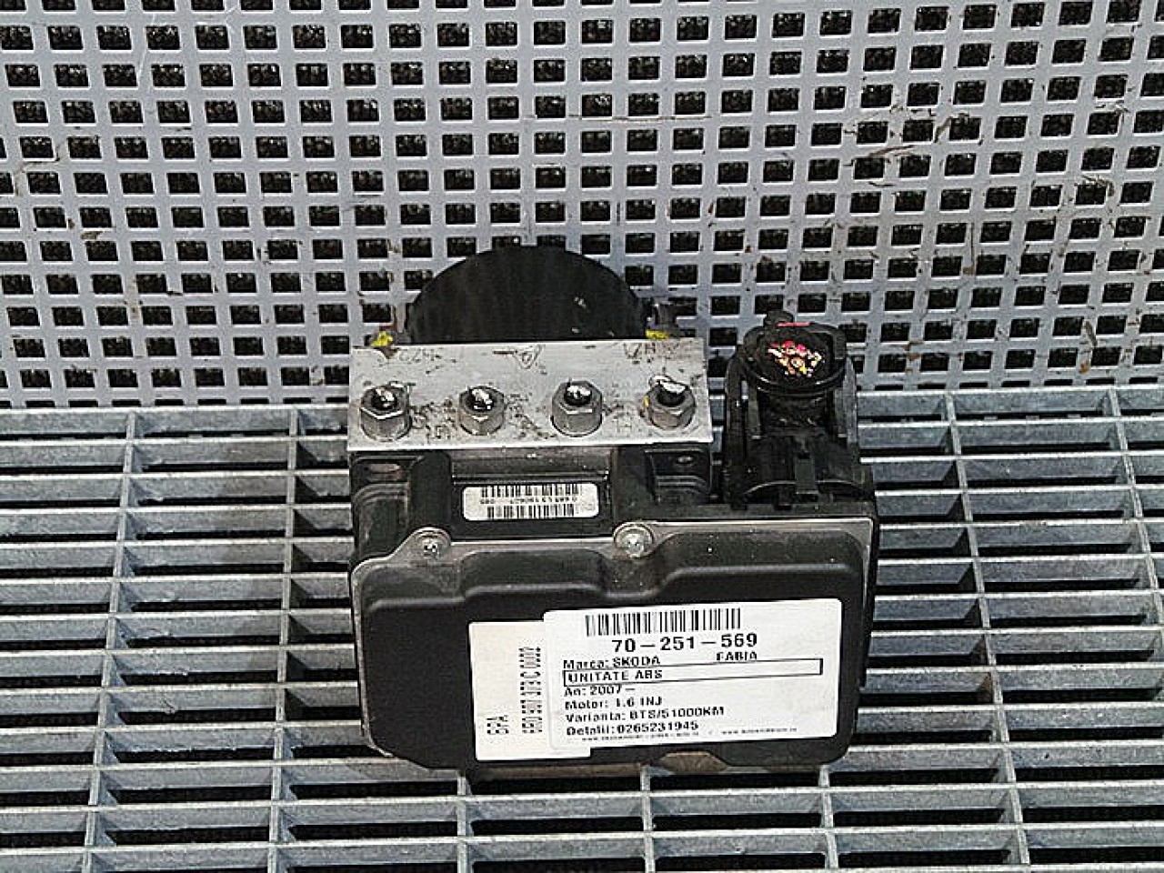 UNITATE ABS SKODA FABIA 1.6 INJ - (2007 2010)