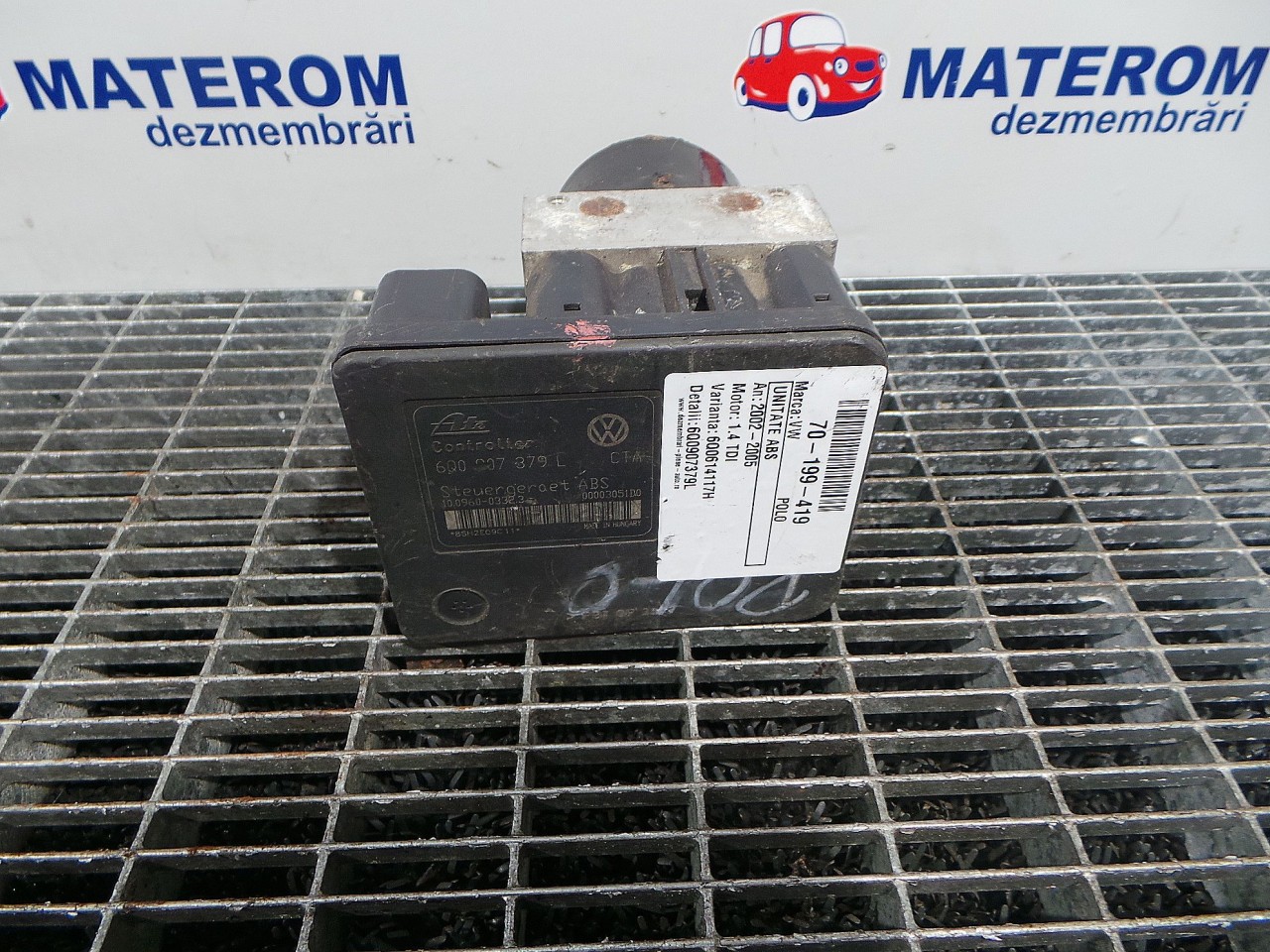 UNITATE ABS VW POLO POLO 1.4 TDI - (2002 2005)