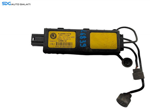 Unitate Calculator Modul Alarma Skoda Rapid 2012 - 2022 Cod 5J0951172 [L6839]