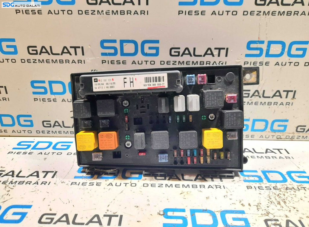 Unitate Calculator Panou Tablou Relee Sigurante Opel Zafira B 1.9 CDTI 2005 - 2011 Cod 13191131 5DK00866837 [N0148]