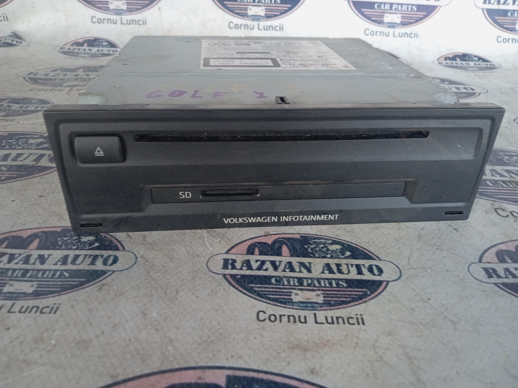 Unitate CD Volkswagen Golf 7 2014, 5G0035820A