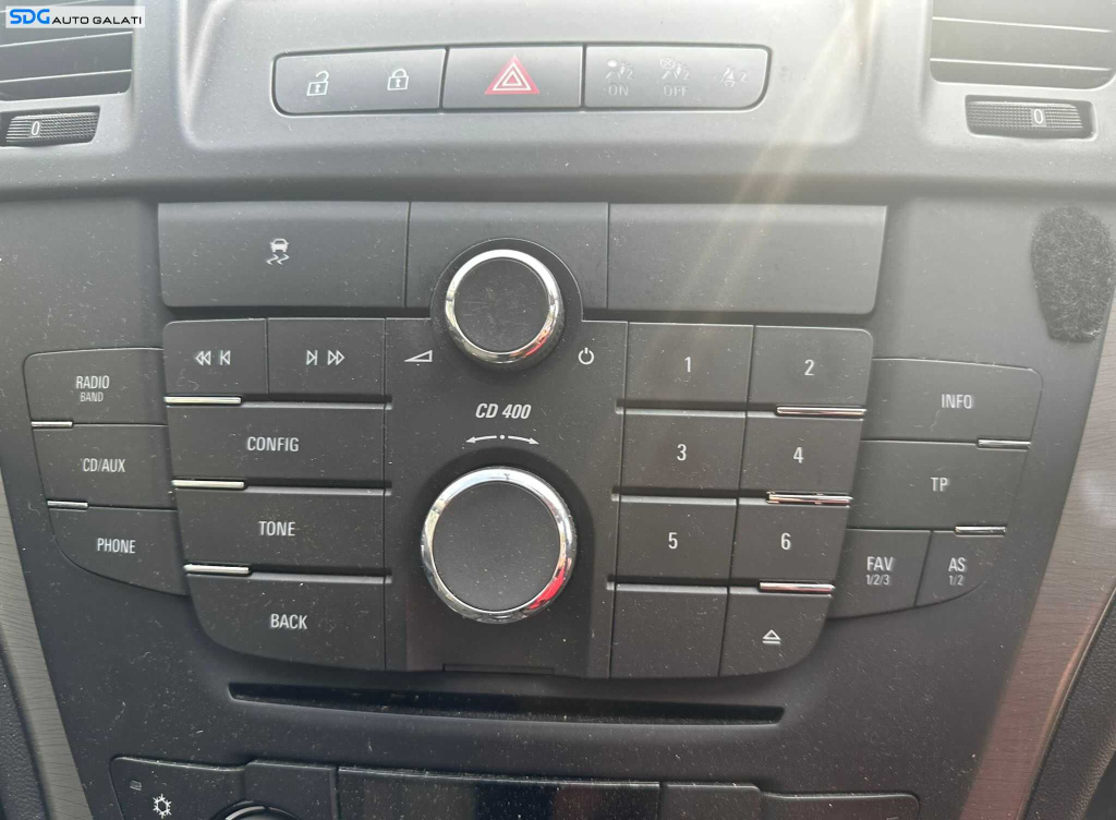 Unitate Consola Centrala Panou Comanda Radio CD Player CD400 Opel Insignia 2008 - 2017 [C7387]