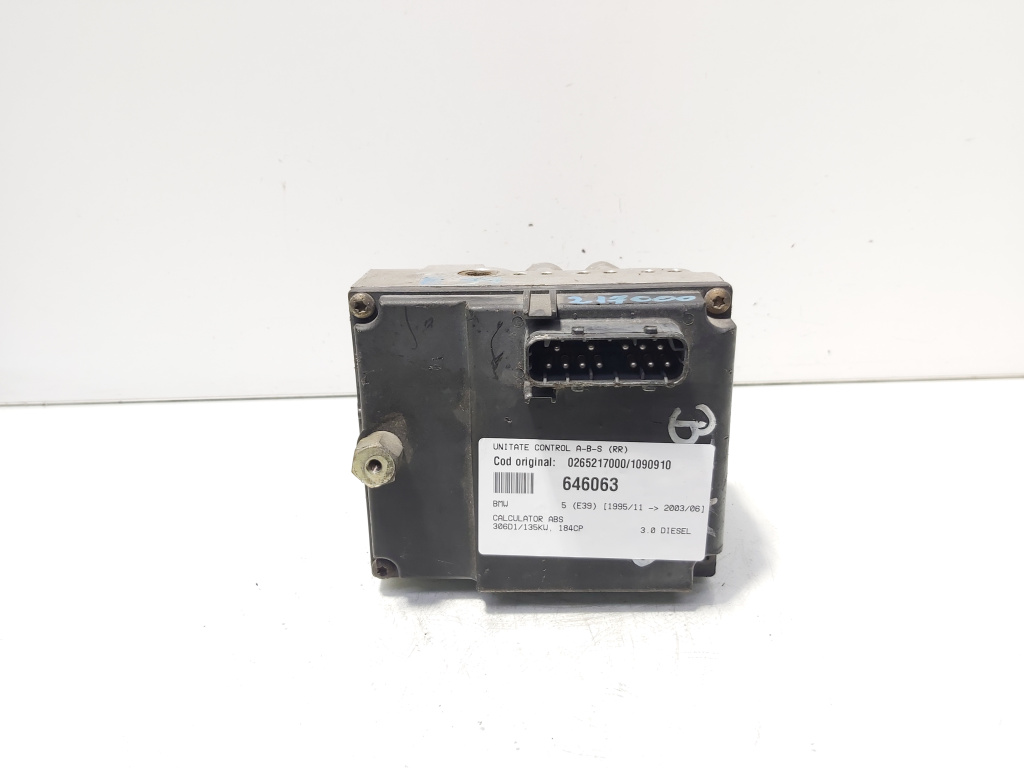 Unitate control ABS, cod 0265217000, 1090910, Bmw 5 (E39) (id:646063)