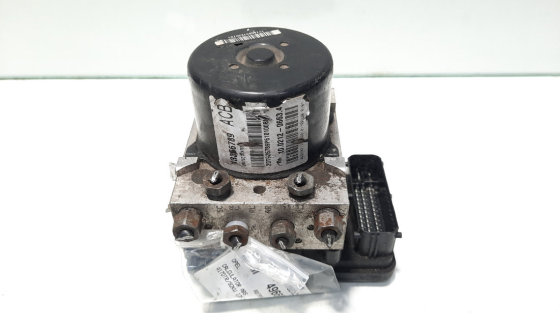 Unitate control ABS, cod 13356789, Opel Astra J, 1.7 CDTI, A17DTR (id:496660)