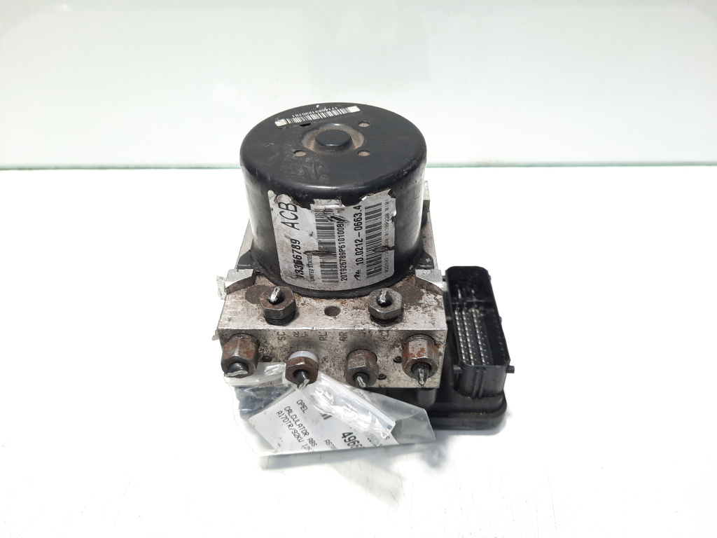 Unitate control ABS, cod 13356789, Opel Astra J GTC, 1.7 CDTI, A17DTR (idi:496660)