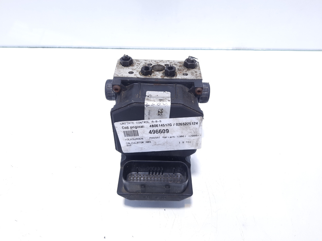 Unitate control ABS, cod 4B0614517G, 0265225124, Vw Passat Variant (3B6) (id:496609)