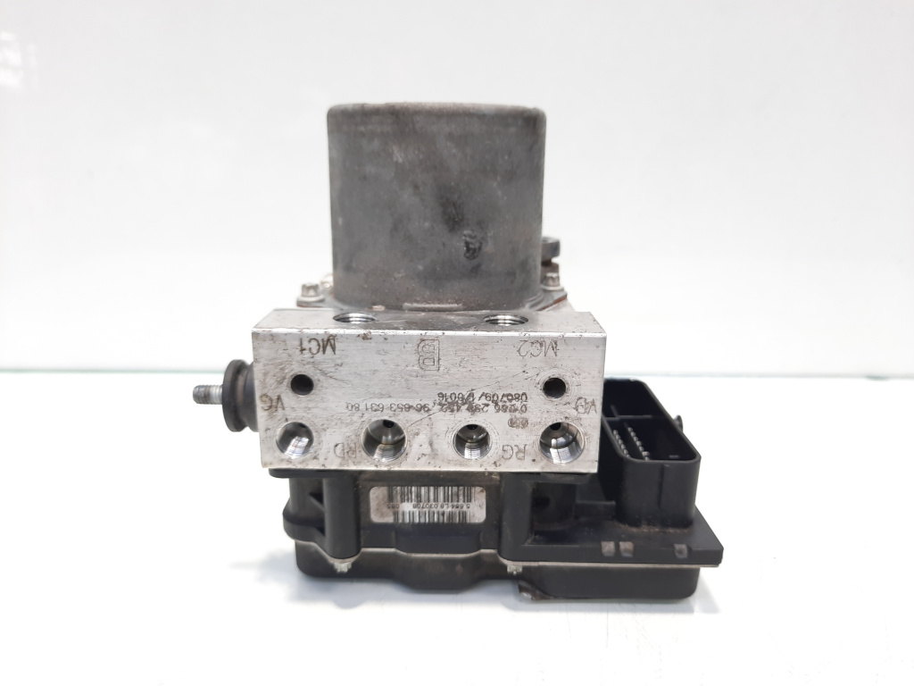 Unitate control ABS, cod 9665734580, 9665363180, Peugeot 308, 1.6 hdi, 9H01 (id:460498)