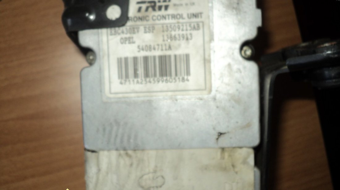 UNITATE CONTROL ESP ABS OPEL VECTRA C COD 13509215AB 13663913 PRODUS ORIGINAL SH NR 480