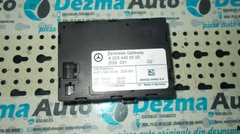 Unitate control Mercedes Clasa C T-Model (S203), A2034450000