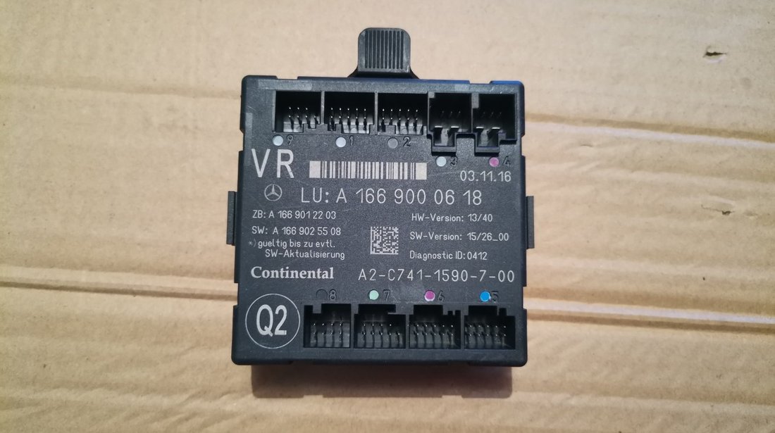 Unitate control usa Mercedes GLE W166, CLA, X166, W176 cod A1669000618, A1669000618, A1669025508