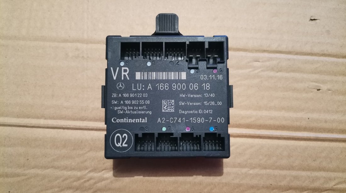 Unitate control usa Mercedes GLE W166, CLA, X166, W176 cod A1669000618, A1669000618, A1669025508