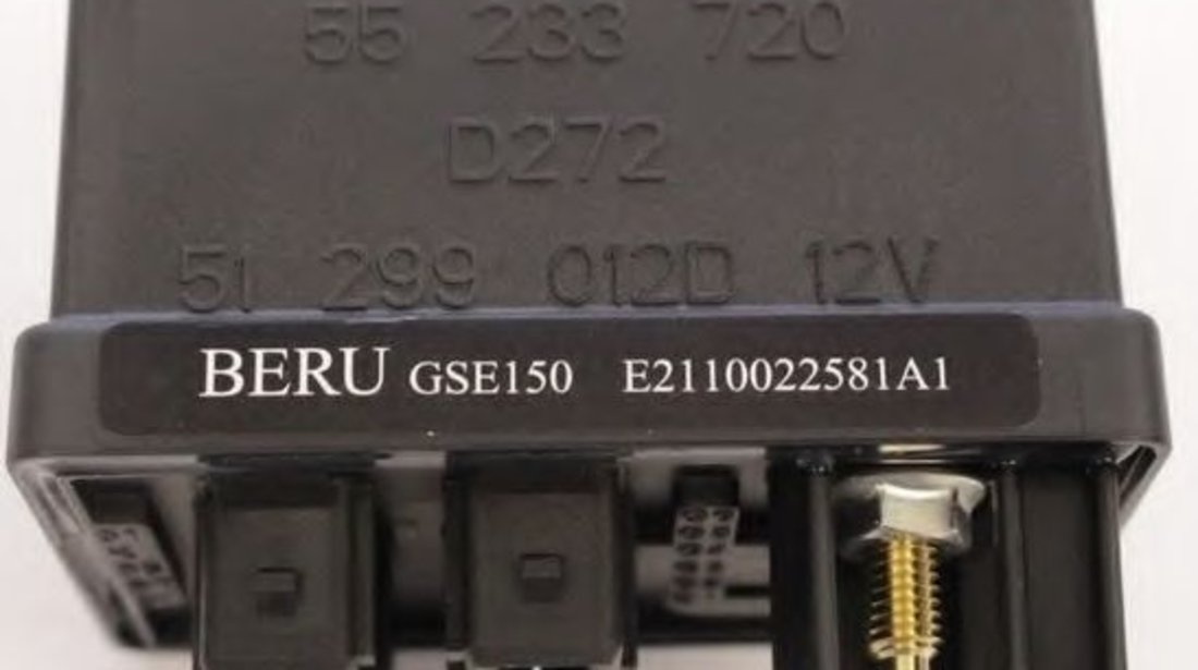 Unitate de control,bujii incandescente FIAT 500 (312) (2007 - 2016) BERU GSE150 piesa NOUA