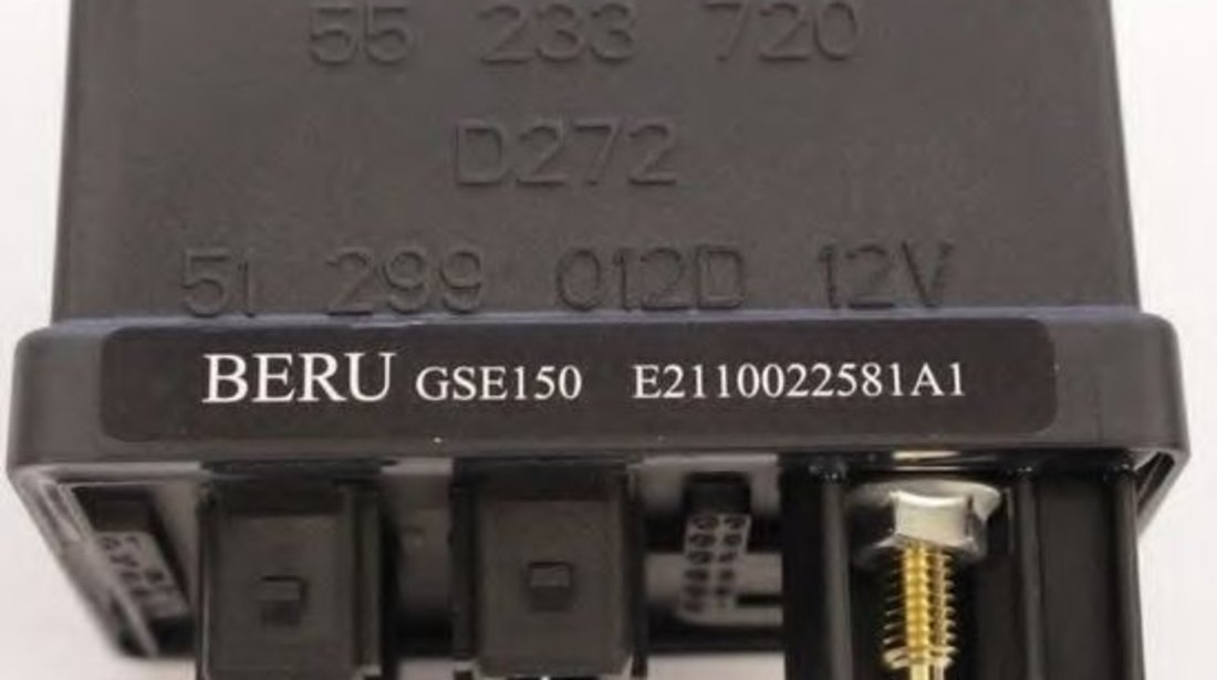 Unitate de control,bujii incandescente FIAT BRAVO I (182) (1995 - 2001) BERU GSE150 piesa NOUA