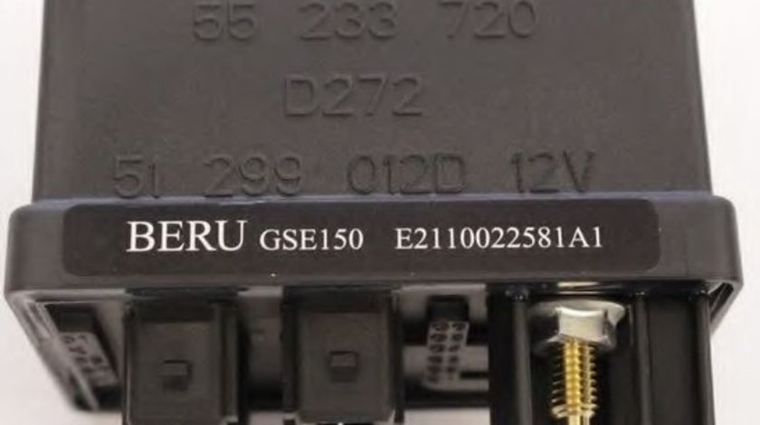 Unitate de control,bujii incandescente FIAT MULTIPLA (186) (1999 - 2010) BERU GSE150 piesa NOUA