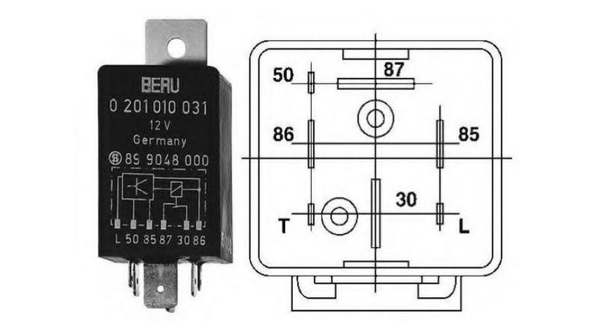 Unitate de control,bujii incandescente Volkswagen VW TRANSPORTER Mk IV caroserie (70XA) 1990-2003 #2 0281003099