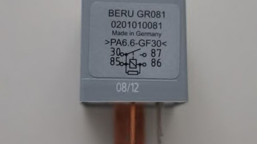 Unitate de control,bujii incandescente VW POLO (9N) (2001 - 2012) BERU GR081 piesa NOUA