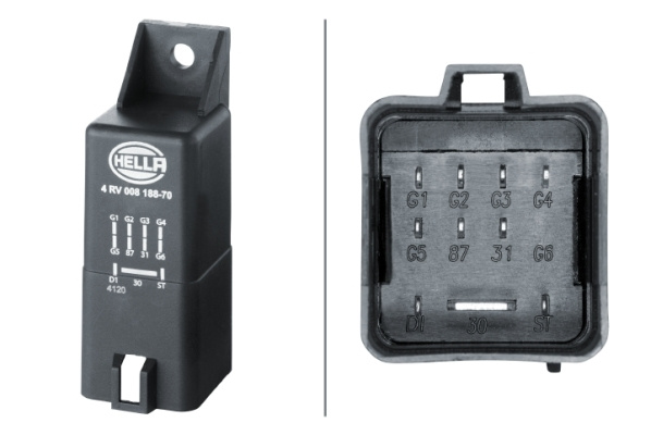 Unitate de control,bujii incandescente (4RV008188701 HELLA) VOLVO