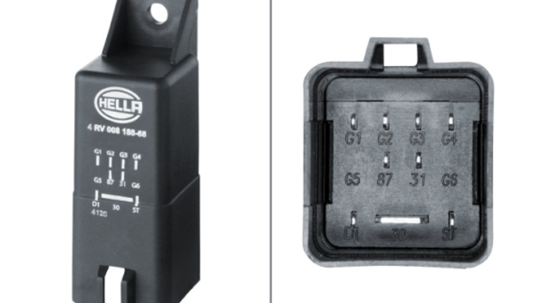 Unitate de control,bujii incandescente (4RV008188681 HELLA) HONDA