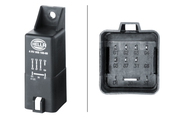 Unitate de control,bujii incandescente (4RV008188691 HELLA) VOLVO