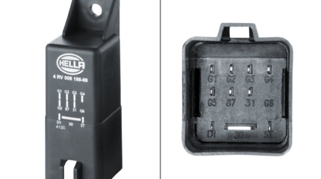 Unitate de control,bujii incandescente (4RV008188691 HELLA) VOLVO