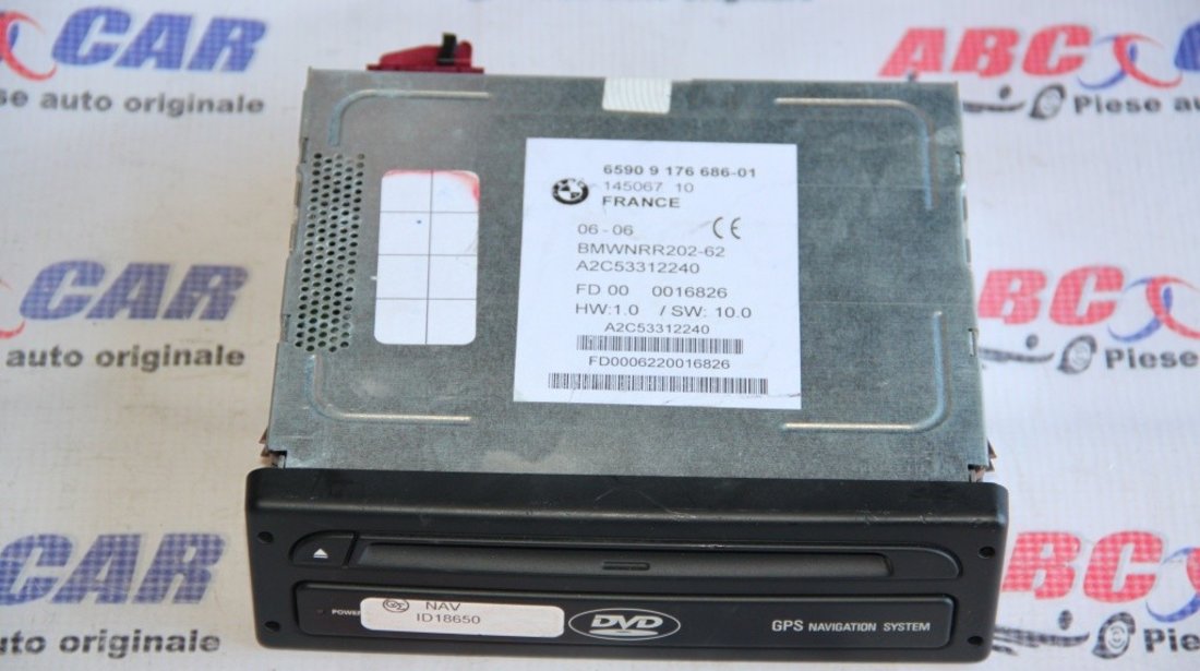 Unitate (DVD) navigatie BMW Seria 3 E46 cod: 65909176686-01 model 2002