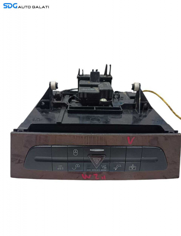 Unitate Magazie CD-uri / Panou Buton Butoane Comenzi Bord Mercedes Clasa E Class W211 2002 - 2009 Cod A2116800552 [E6875]