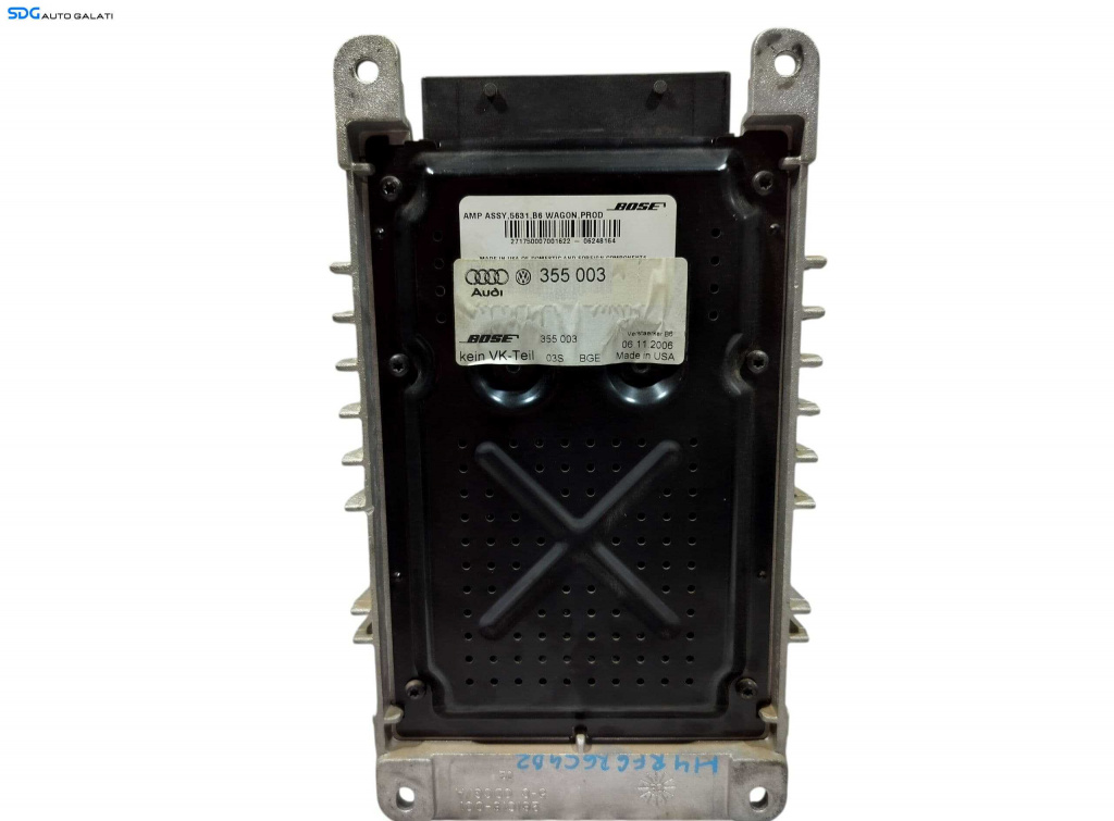 Unitate Modul Amplificator Audio BOSE Audi A4 B7 2004 - 2008 Cod 355003 [LC1065]