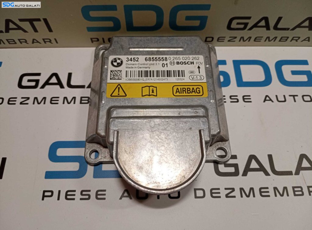 Unitate Modul Calculator Airbag BMW Seria 3 F30 F31 2010 - 2019 Cod 6855558 0265020262 [M6273]