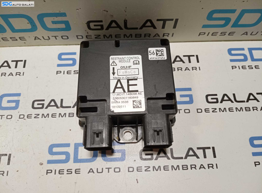 Unitate Modul Calculator Airbag Ford Transit 2006 - 2014 Cod 6C1T-14B056-AE [M5170]