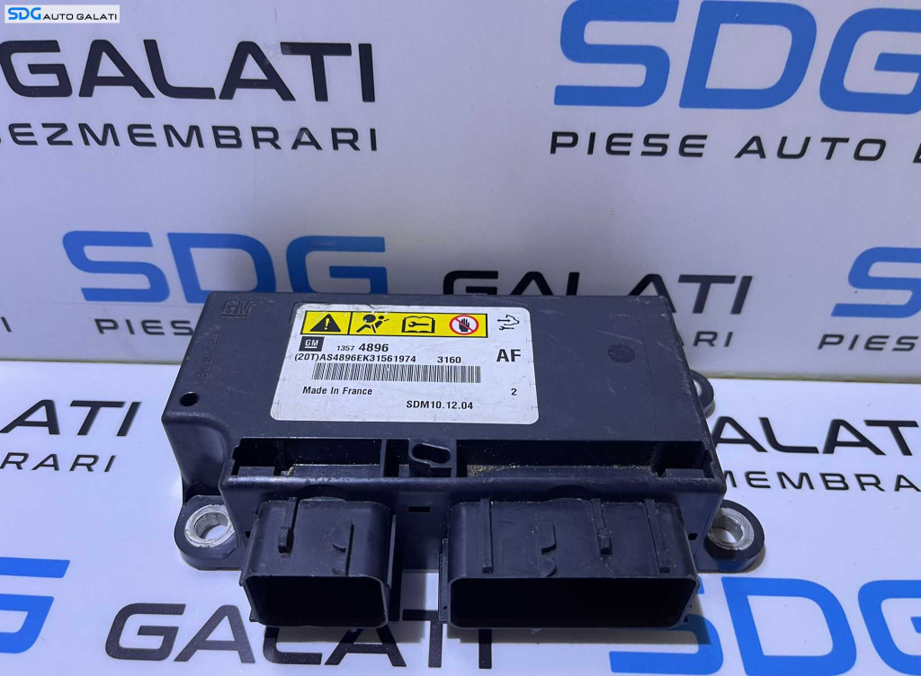 Unitate Modul Calculator Airbag Opel Astra J 2009 - 2015 Cod 13574896 [L3678]