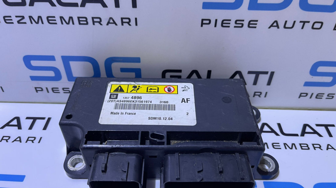Unitate Modul Calculator Airbag Opel Astra J 2009 - 2015 Cod 13574896