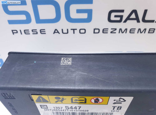 Unitate Modul Calculator Airbag Opel Insignia A 2008 - 2017 Cod 13575447 [L3683]