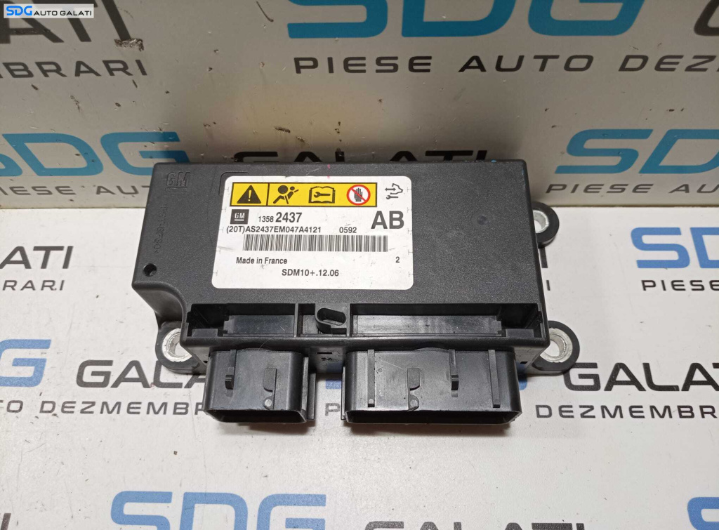Unitate Modul Calculator Airbag Opel Meriva B 2010 - 2014 Cod 13582437 [M5176]