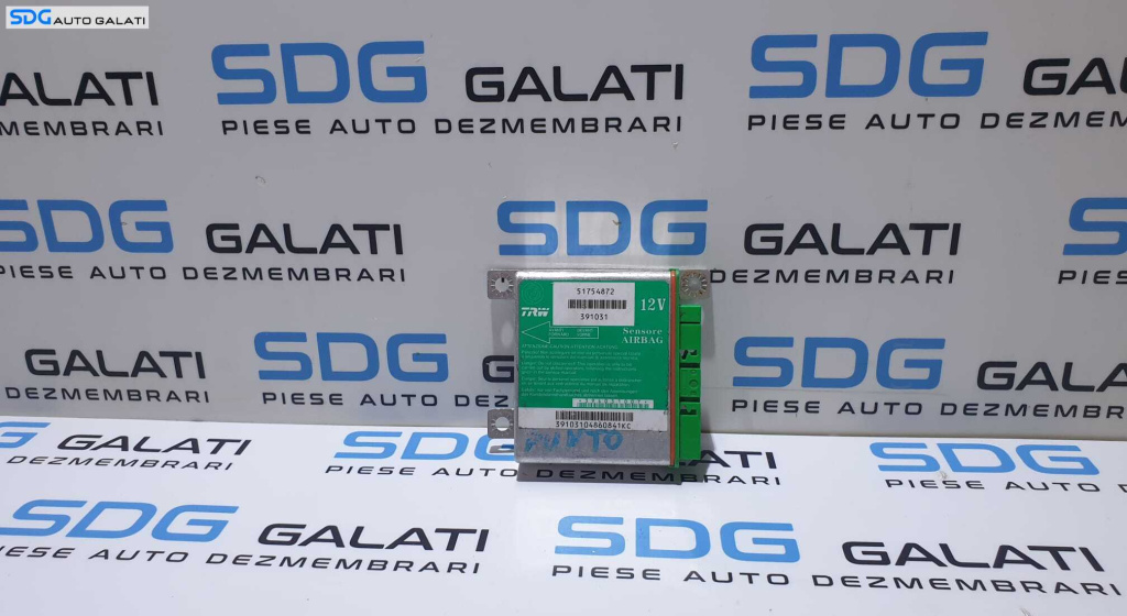 Unitate Modul Calculator Airbag - uri Fiat Grande Punto 2006 - 2009 Cod 51754872 [L3704]
