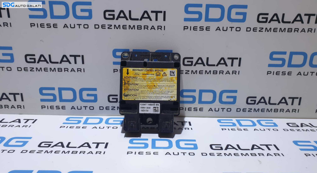 Unitate Modul Calculator Airbag - uri Ford Fiesta 5 2002 - 2008 Cod 2S6T-14B056-BN [L3701]