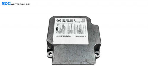 Unitate Modul Calculator Airbag - uri Index 04 Volkswagen Transporter T5 2003 - 2015 Cod 1C0909605F ...