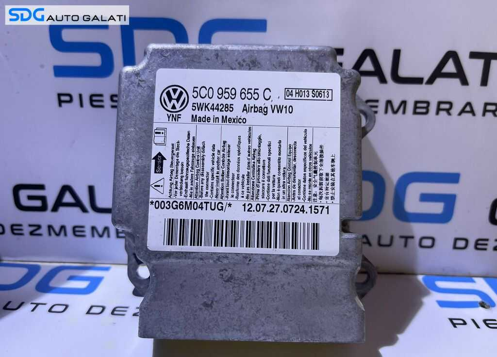 Unitate Modul Calculator Airbag VW Jetta 4 2011 - 2014 Cod 5C0959655C 5WK44285 [L3725]