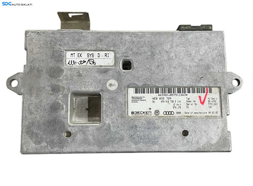 Unitate Modul Calculator Amplificator Bluetooth Audi A6 C6 4F 2005 - 2011 Cod 4E0035729 4F0910730D [...