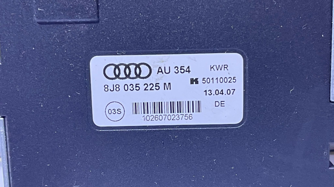 Unitate Modul Calculator Amplificator Radio Audi TT 8J 2007 - 2014 Cod 8J8035225M