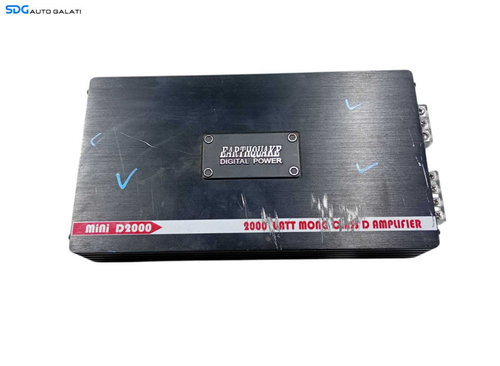 Unitate Modul Calculator Amplificator Sistem Audio Earthquake Digital Power 2000W Multimarca Locatie...