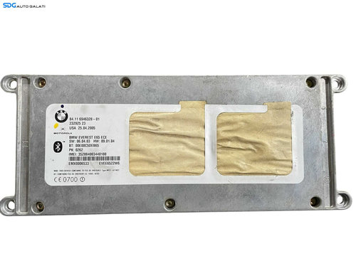 Unitate Modul Calculator Amplificator Statie Bluetooth BMW Seria 7 E65 E66 2001 - 2008 Cod 69646328 ...