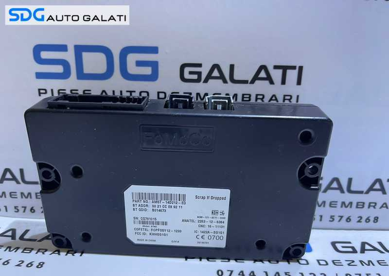 Unitate Modul Calculator Bluetooth Ford Focus 3 2010 - 2018 Cod AM5T-14D212-ED AM5T14D212ED [L3631]