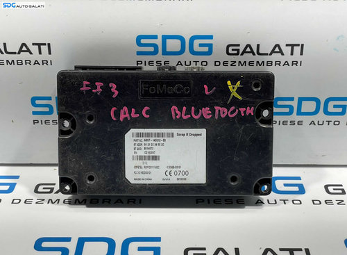 Unitate Modul Calculator Bluetooth Ford Focus 3 2010 - 2018 Cod AM5T-14D212-EB [L3737]