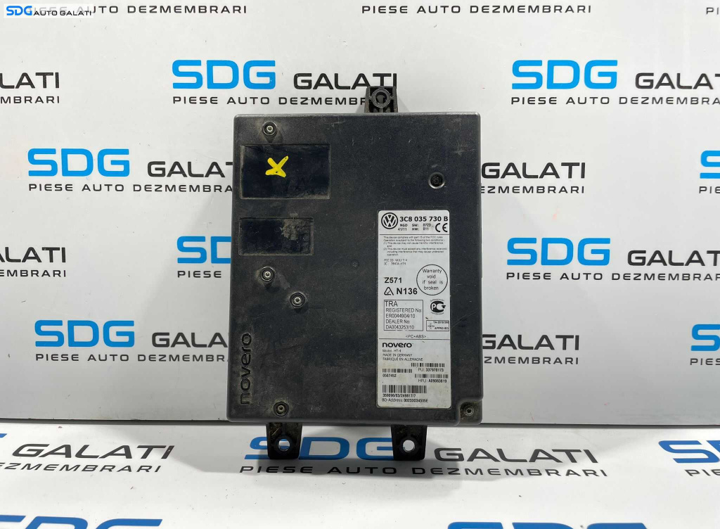 Unitate Modul Calculator Bluetooth Skoda Octavia 2 2008 - 2013 Cod 3C8035730B [L3740]