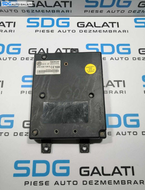 Unitate Modul Calculator Bluetooth Telefon Volkswagen Caddy 2004 - 2008 Cod 3C0035729E [L3627]